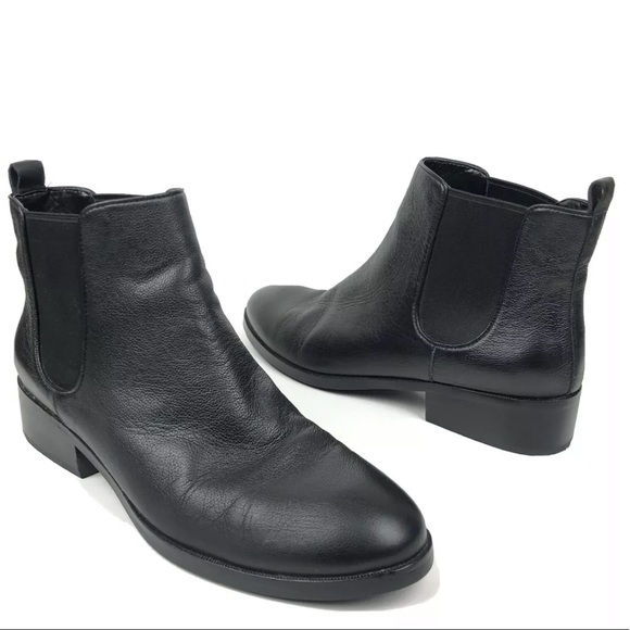cole haan black chelsea boot
